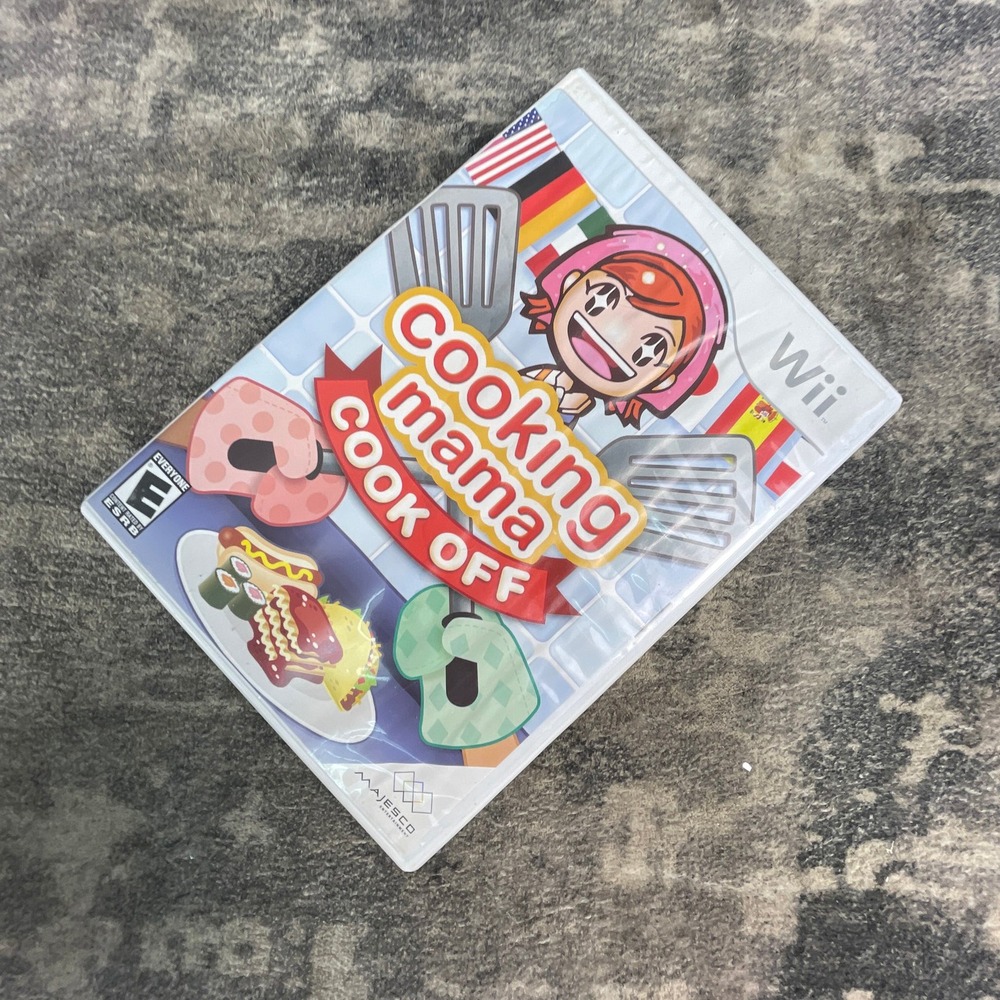 Cooking Mama Cook Off Nintendo Wii Video Game Majesco Complete Case